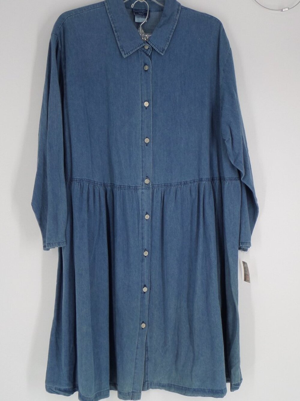 Susquehanna Trail Outfitters Woman's Jean Dress Size 3X New WIth Tags